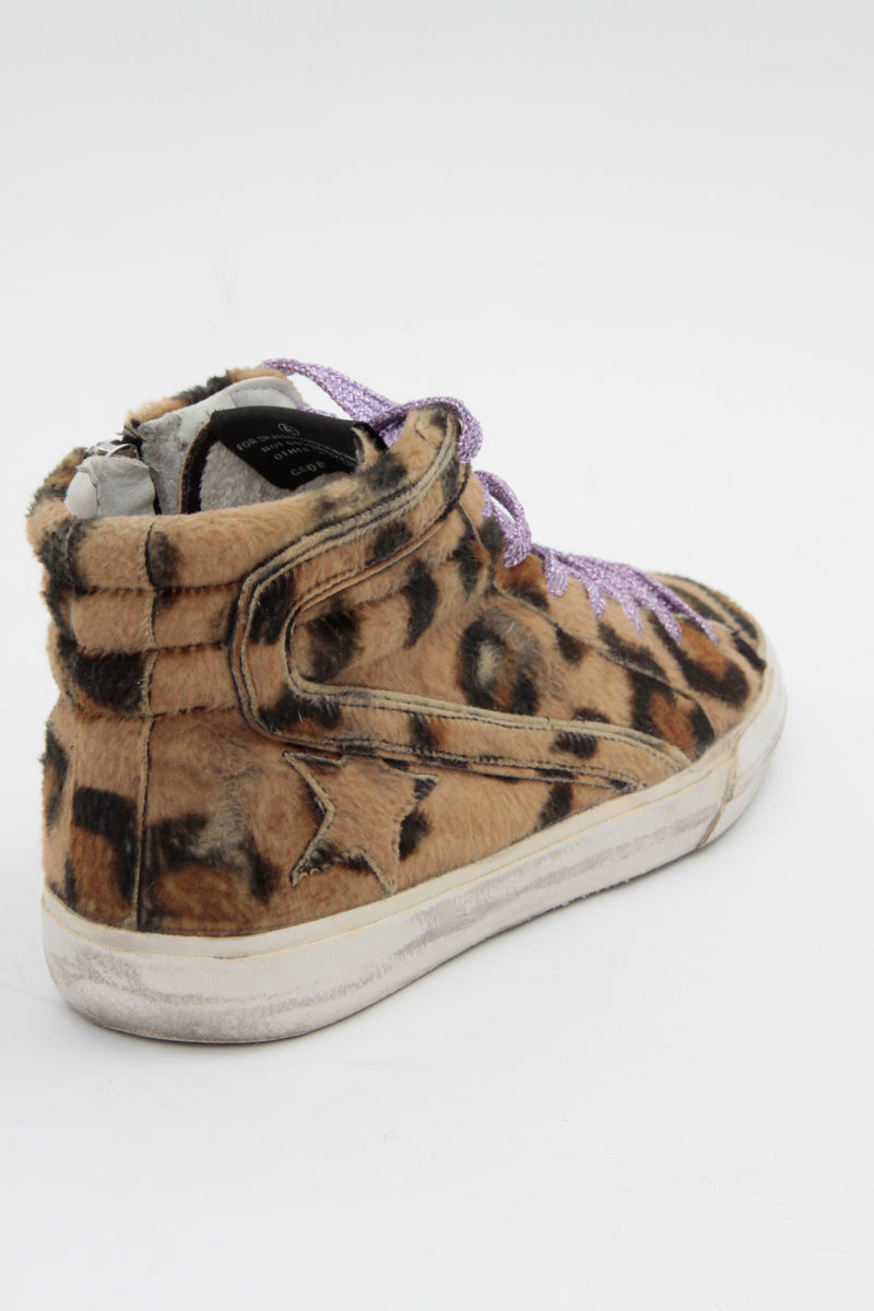 SLIDE LEOPARD HIGH TOPS