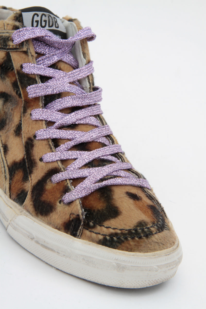 SLIDE LEOPARD HIGH TOPS
