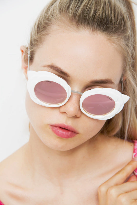 CAEMLLIA FLORAL SUNGLASSES