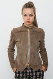 TAUPE SUEDE JACKET