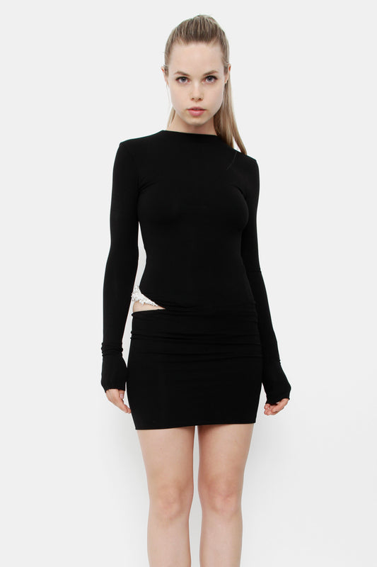 PEARL CUTOUT DRESS