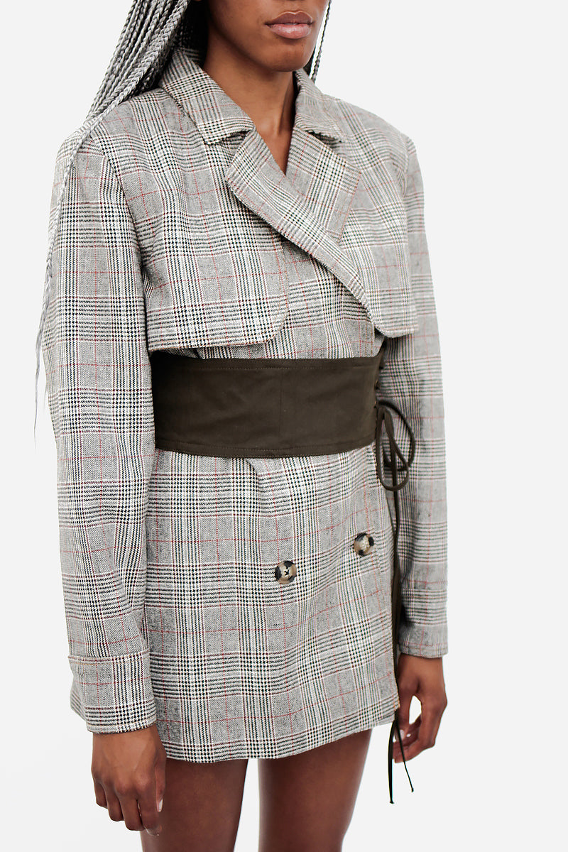 CORSET JACKET WITH TAGS