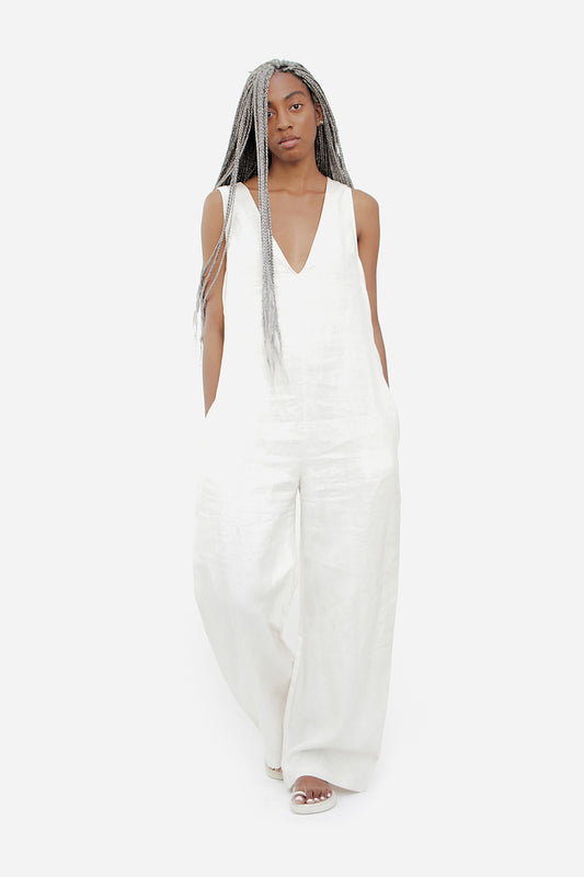 LINEN JUMPSUIT