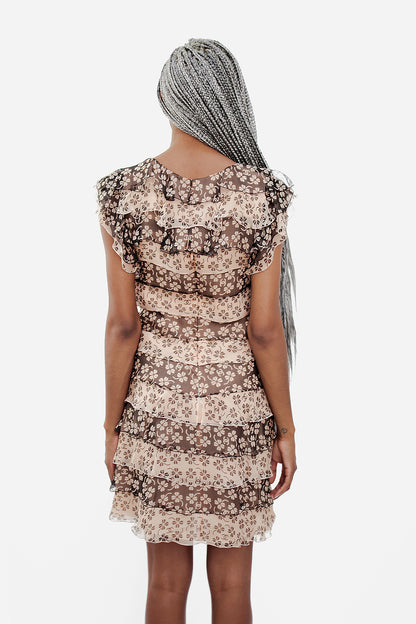 VINTAGE TIERED DRESS