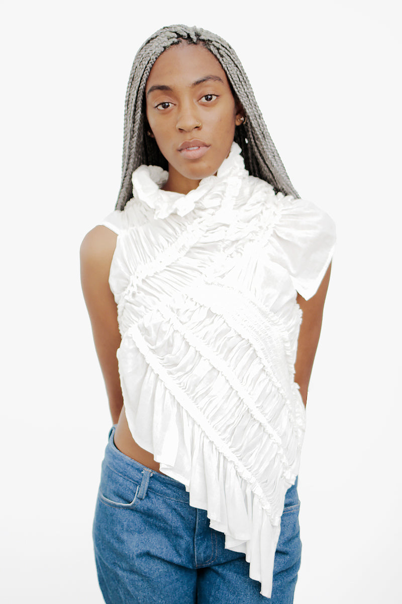 RUCHED TOP