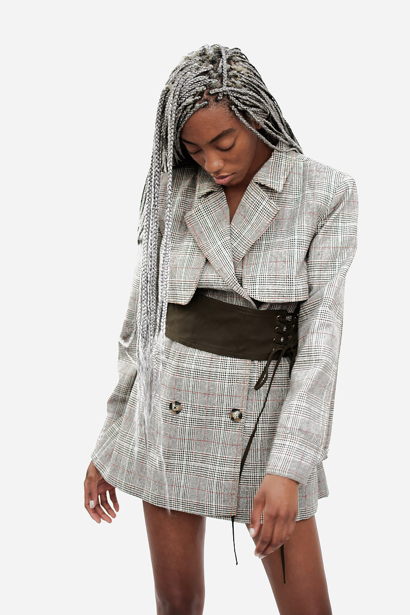 CORSET JACKET WITH TAGS