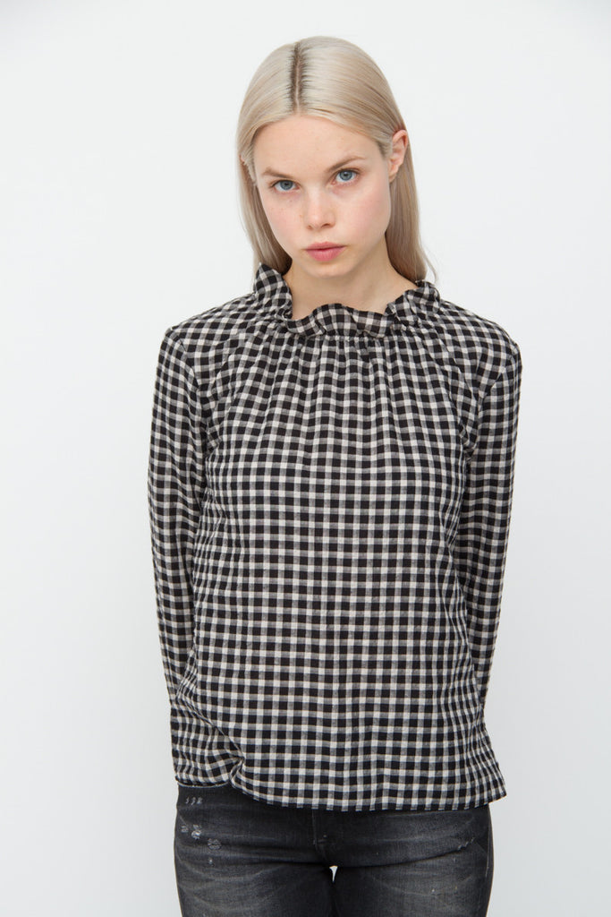 GINGHAM TOP