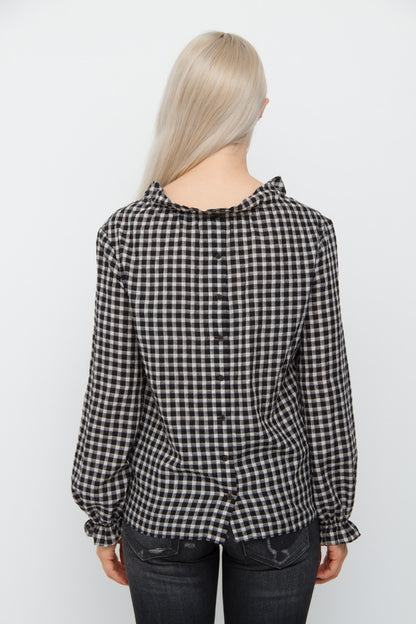 GINGHAM TOP