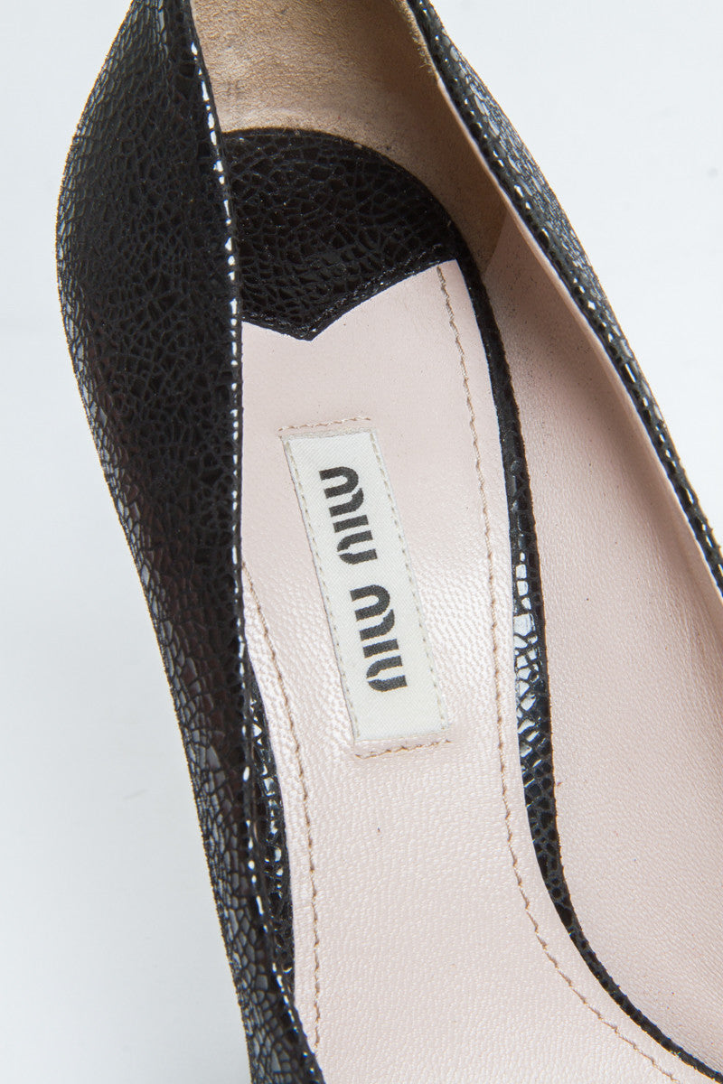 CRACKLED LEATHER PLATFORMS