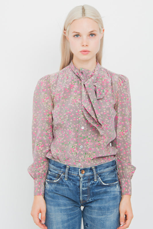 SAINT LAURENT VINTAGE BLOUSE