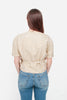 VOYAGER BALLOON GOLD BLOUSE