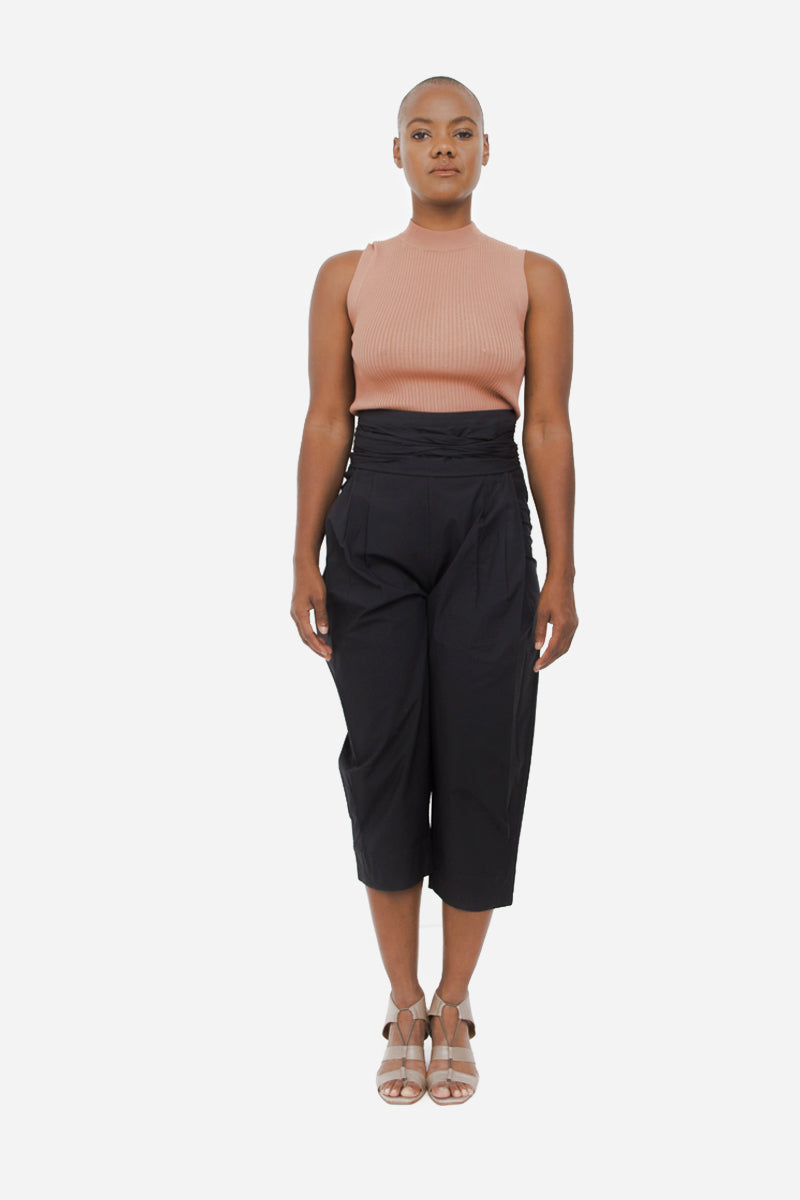 LEILA RIBBED TOP