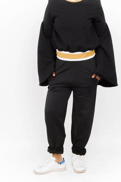 AGOSTINA CURVED PANTS