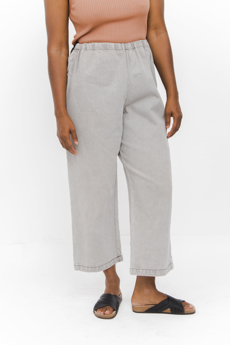 GRAY DENIM SET
