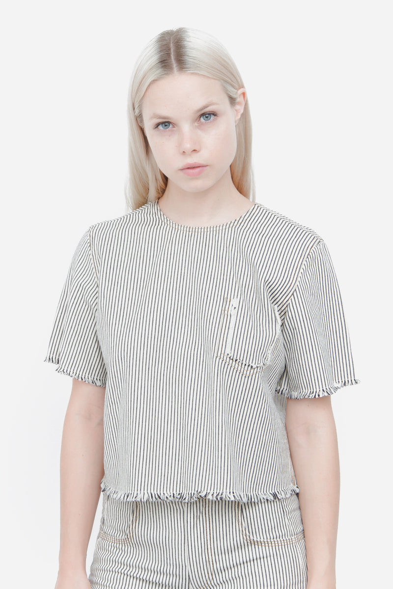FRINGE STRIPE TOP