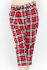 PLAID HAREM PANTS