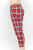 PLAID HAREM PANTS