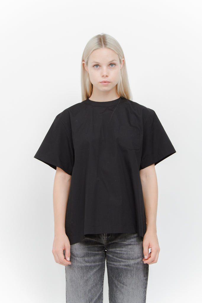 PLEATED BACK TOP