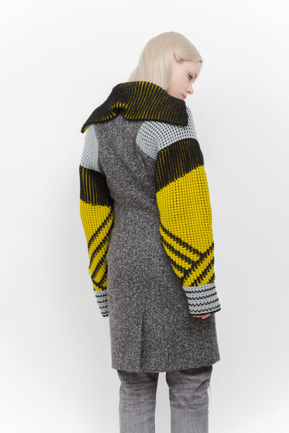 WOOL BELTED COAT