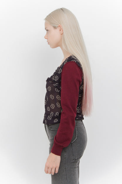STAR PRINT BLOUSE