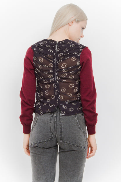 STAR PRINT BLOUSE