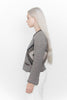 SILVER JACQUARD JACKET