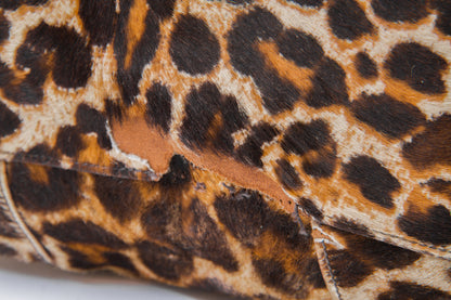 LEOPARD PONYHAIR PURSE
