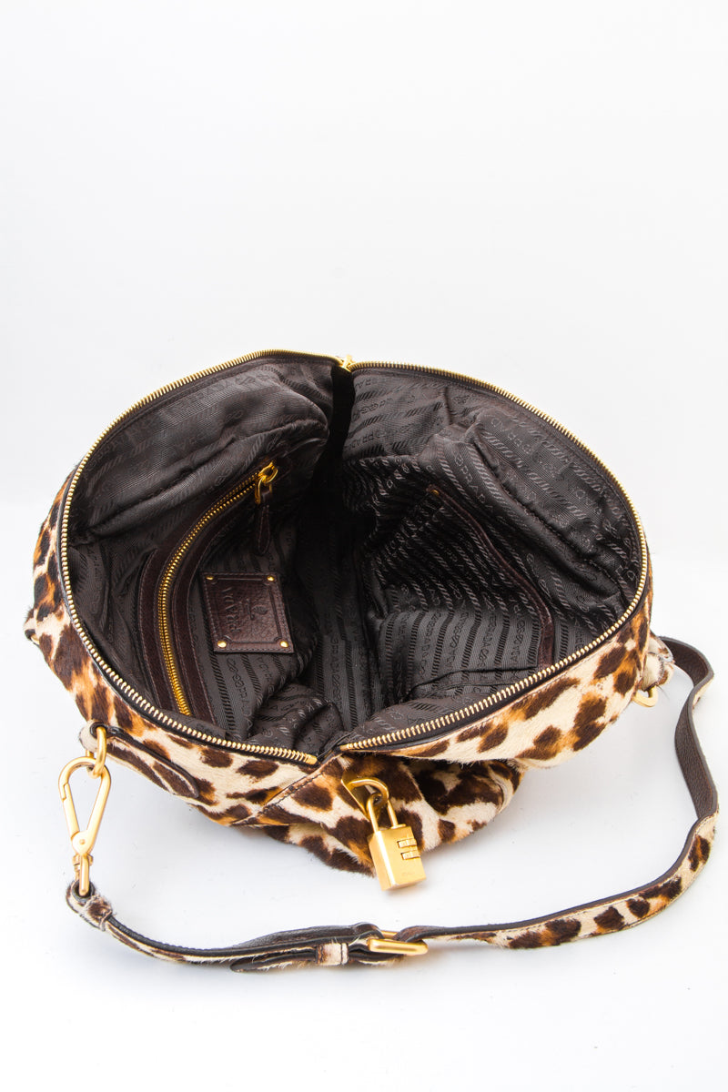 LEOPARD PONYHAIR PURSE