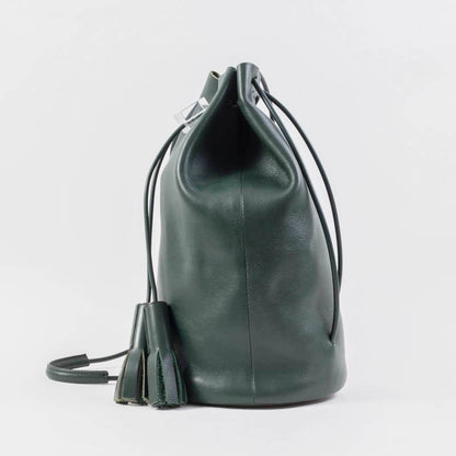 LUCITE TASSEL BACKPACK
