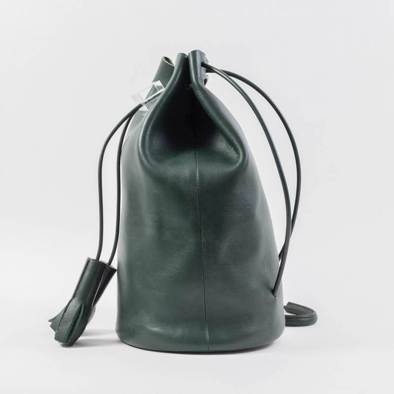 LUCITE TASSEL BACKPACK