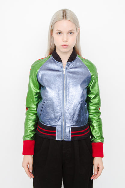 NEW 2017 LEATHER BOMBER