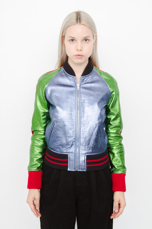 NEW 2017 LEATHER BOMBER