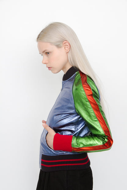NEW 2017 LEATHER BOMBER