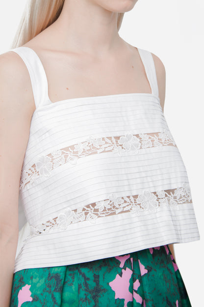 EMBROIDERED BOW BLOUSE
