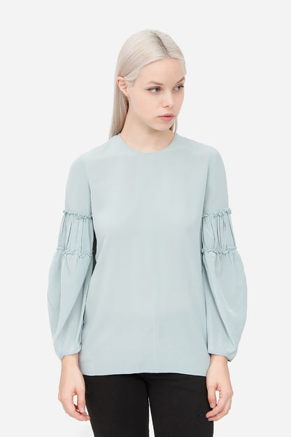 PASTEL SILK TOP