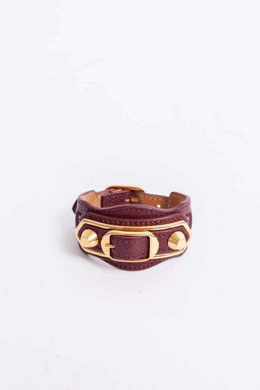 BORDEAUX STUD CUFF