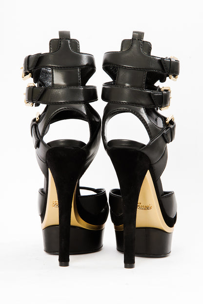 BUCKLE PLATFORMS WITH TAGS