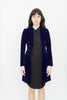 PURPLE VELVET COAT