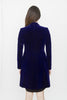 PURPLE VELVET COAT