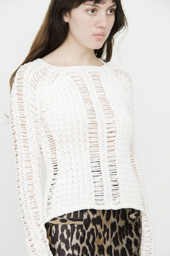 CUT OUT SWEATER