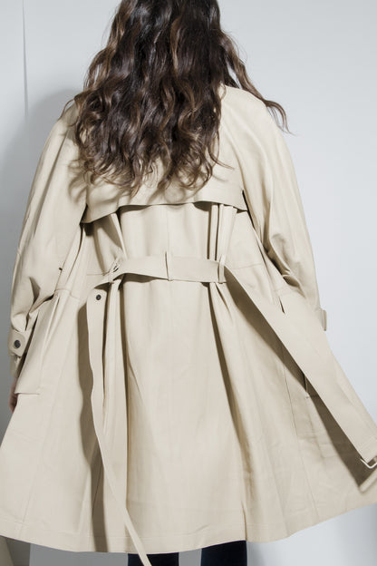 LEATHER TRENCH