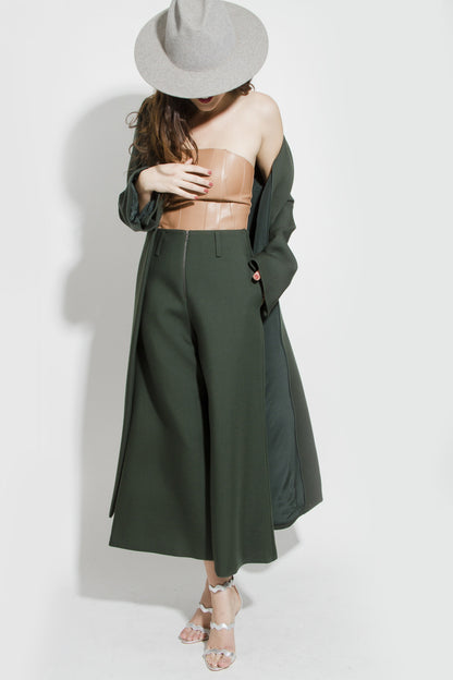 EXAGERRATED WOOL PANTS
