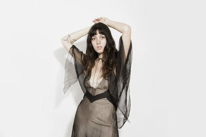 CAPE AND DRESS SET
