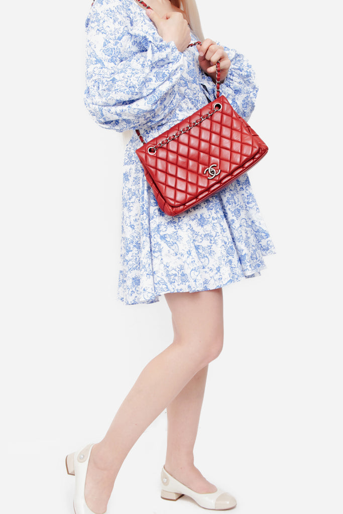 JUMBO FLAP CLASSIC QUILTED BAG
