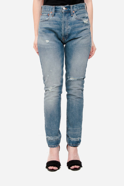 HIGH RISE RIDIG SKINNY JEANS