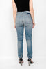 HIGH RISE RIDIG SKINNY JEANS