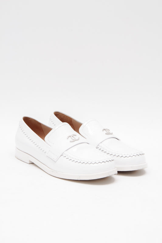 PATENT LEATHER LOAFERS