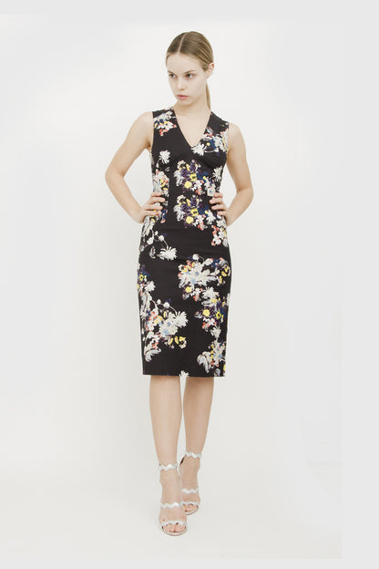 FLORAL SHIFT DRESS