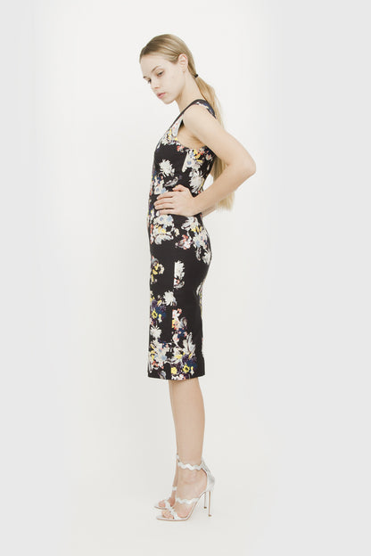 FLORAL SHIFT DRESS