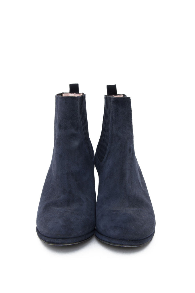 SUEDE ANKLE BOOTS